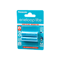 Аккумулятор предзаряженный RTU Panasonic HR6 AA BL2 NI-MH eneloop lite 950mAh (2/16/192)