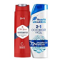 Набор Head&Shoulders 200мл 2в1 Осн. Уход+гель-душ Old Spice Whitewater 250мл в пленке (1/6)