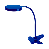 Светильник настольный ЭРА NLED-435 4W 220V 6LED IP20 прищепка синий (1/6)