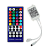 Контроллер ЭРА для светодиодной ленты с ИК пультом RGBW-Controller-12/24V-96/192W-IP20-IR