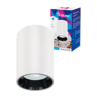 Светильник светодиодный Космос FixtGU10_002White 20W 220V GU10 IP20 потолочный белый