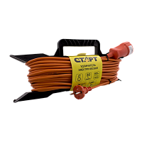 Удлинитель Старт SG 1р.Б/З 10A 20.0м 2x0.75мм² IP20 на пластиковой рамке (1/10)