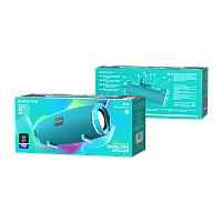 Портативная колонка Borofone BR3 bluetooth 5.0 microSD голубой (1/40) 
