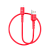 Кабель HOCO X30 USB (m)-Type-C (m) 1.2м 2.0A TPE красный (1/30/300)