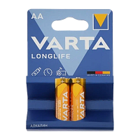 Батарейка Varta LONGLIFE LR6 AA BL2 Alkaline 1.5V (4106) (2/40/200)