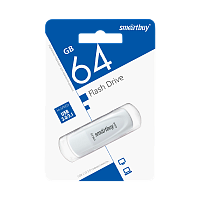 Флеш-накопитель Smartbuy Scout 64GB USB3.0 пластик белый