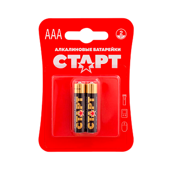 Батарейка Старт LR03 AAA BL2 Alkaline 1.5V (2/40/720)