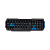 Клавиатура беспроводная Smartbuy 231 игровая USB мультимед. черный синий (1/20)