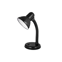 Светильник настольный Ultraflash UF-301P 60W 230V E27 на основании черный (1/32)