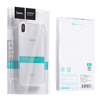 Чехол HOCO Light series TPU case for iPhone X Прозрачный