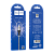 Кабель HOCO X50 USB (m)-Lightning (m) 1.0м 2.4A нейлон серый (1/31/310)