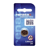Батарейка Renata CR1616 BL1 Lithium 3V (10/300/2400)