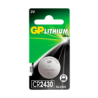 Батарейка GP CR2450 BL1 Lithium 3V (1/10/100/900) 
