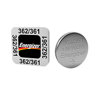 Батарейка Energizer 361/362 BL1 Silver Oxide 1.5V 0%Hg (1/10/100/1000) 