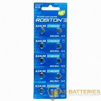 Батарейка ROBITON STANDARD R-AG0-BL10 AG0 BL10 (10/200/4000)