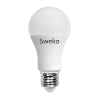Лампа светодиодная Sweko A60 E27 20W 3000К 230V груша (1/5/100)