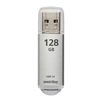 Флеш-накопитель Smartbuy V-Cut 128GB USB3.1 пластик серебряный 