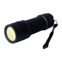 #Фонарь универсальный Космос 2079 5LED от батареек IP44 черный (1/18/72)