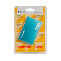 USB-Хаб Defender Septima Slim 7USB синий (1/100)