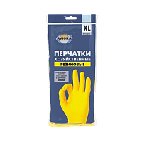 Перчатки Aviora XL резина 1 пара в упаковке (1/120) 