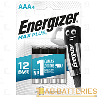 Батарейка Energizer MAX Plus LR6 AA BL4 Alkaline 1.5V (4/96)