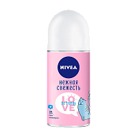 Дезодорант женский Nivea Нежная Свежесть Deo роликовый 50мл (1/30)