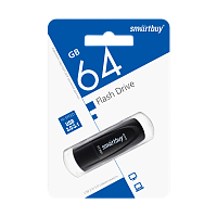 Флеш-накопитель Smartbuy Scout 64GB USB3.0 пластик черный