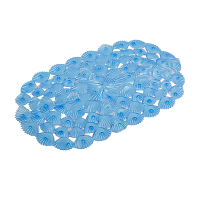 Коврик для ванной Рыжий кот Ракушки 66х37см (1/10/60)