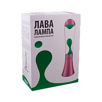 Светильник настольный Старт ЛАВА-лампа 25W 220V E14 на основании сенс. зеленый (1/6)