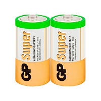 Батарейка GP Super LR14 C Shrink 2 Alkaline 1.5V (2/24/240) R