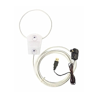 ТВ-Антенна комнатная Уралка УР-3У активная с питанием от USB DVB-T/T2
