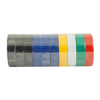 Изолента Еврогарант/EG 15мм*10м ПВХ белый (10/200)