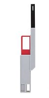 Зажигалка пьезо HomeStar HS-1205 серый (1/30) 