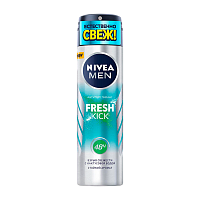 Дезодорант мужской Nivea FRESH KICK спрей 150мл (1/12)