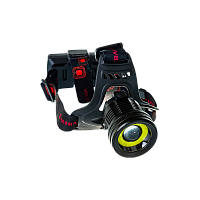 Фонарь налобный Ultraflash E1335 2W 1LED+COB от аккумулятора IP20 4 режима черный (1/50)