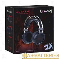 Наушники полноразмерные Redragon Scylla с микр. игровые черный (1/10) 
