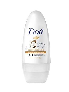 Дезодорант женский Dove Ритуал красоты Восстановление роликовый 50мл (1/6)