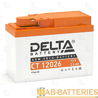 Аккумулятор для мототехники Delta CT 12026 (1/20)