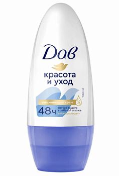 Дезодорант женский Dove Красота и уход роликовый 50мл