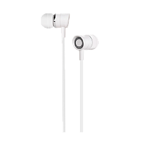 Наушники внутриканальные HOCO M37 с микр. белый (1/21/210)