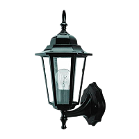 Светильник садово-парковый Camelion 4101 60W 230V E27 IP44 настенный черный (1/10)