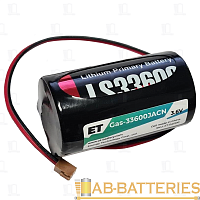 Батарейка ET 33600 Б/УП Li-SOCl2 3.6V с выводами 