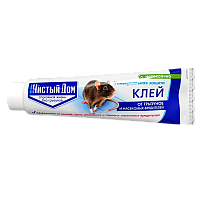 Клей Чистый дом 130г от грызунов и насекомых туба (1/24) 