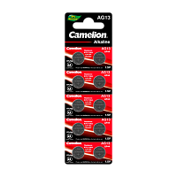 Батарейка Camelion G13/LR1154/LR44/357A/A76 BL10 Alkaline 1.5V (10/100/3600/126000) 
