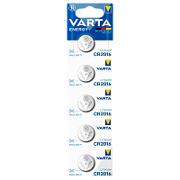 Батарейка Varta ENERGY CR2016 BL5 Lithium 3V (6016) (5/100/500)