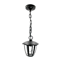 Светильник садово-парковый Camelion PP5105 «Марсель 1» 60W 230V E27 IP44 потолочный черный (1/8)