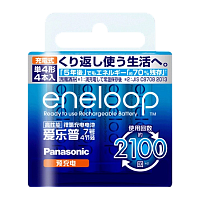 Аккумулятор предзаряженный RTU Panasonic HR03 AAA BL4 NI-MH eneloop 800mAh CN (Китай)