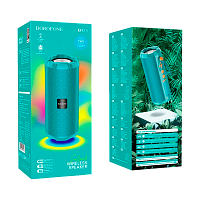 Портативная колонка Borofone BR15 bluetooth 5.0 microSD бирюзовый (1/50)