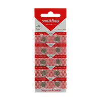 Батарейка Smartbuy G6/LR920/LR69/371A/171 BL10 Alkaline 1.5V (10/100/2000)