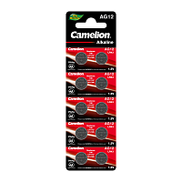 Батарейка Camelion G12/LR1142/LR43/386A/186 BL10 Alkaline 1.5V (10/100/3600)